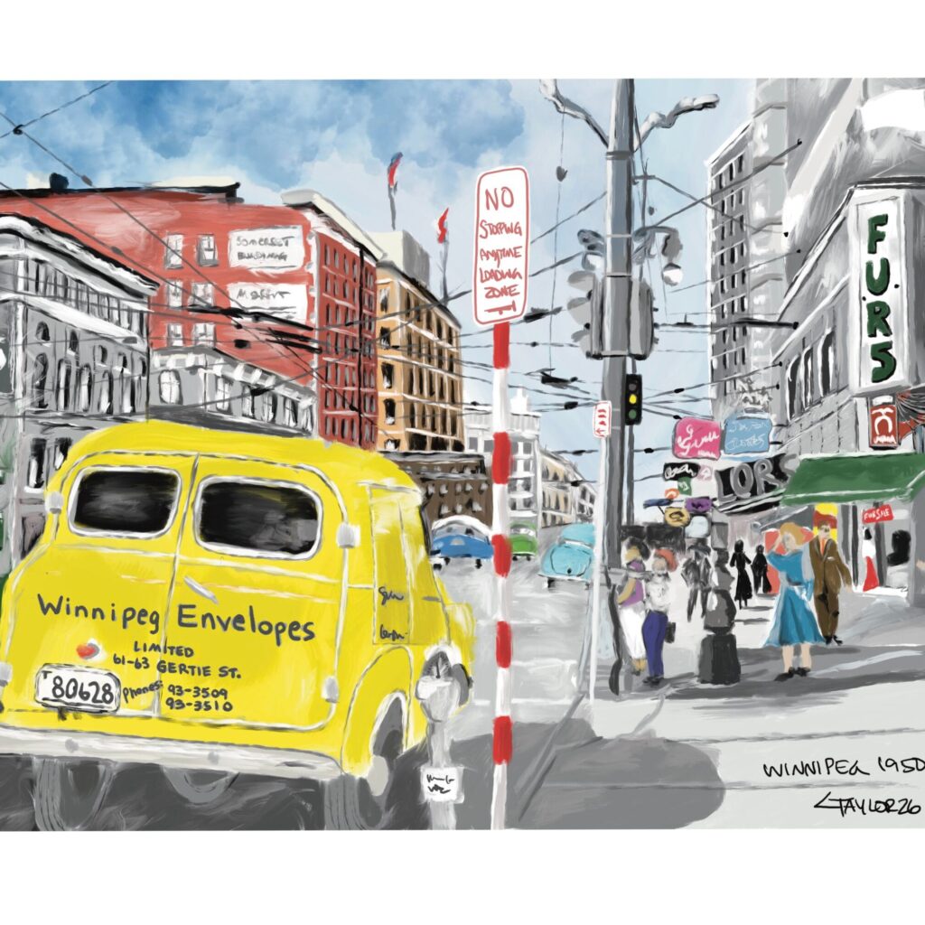 WINNIPEG ENVELOPES 1950