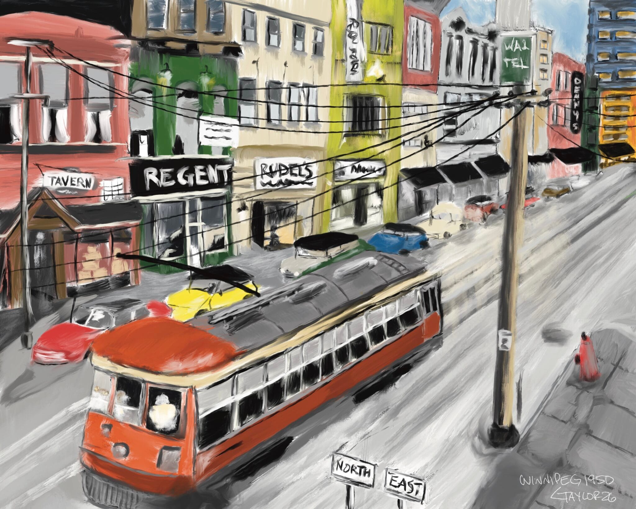 Main Street Winnipeg 1950